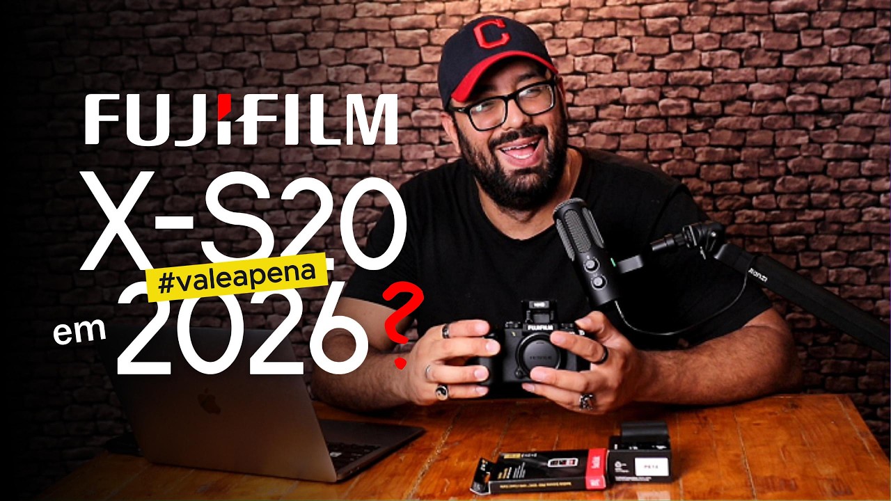 FUI PARA FUJIFILM X-S20 - UNBOXING/REVIEW E MINHAS CONSIDERAÇÕES.