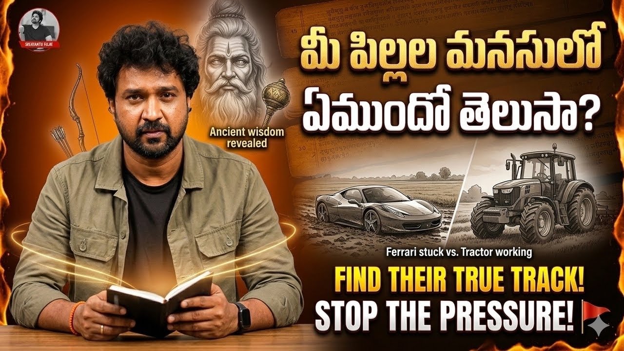 సరస్వతీ నమస్తుభ్యం..ర్యాంకుల కోసం మీ పిల్లల్ని బలి చేయకండి🛑Dark Reality of Education #ExamMotivation