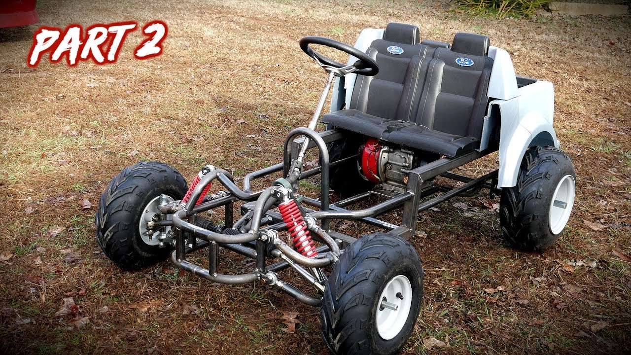Ultimate F150 Raptor Power Wheels Build for my Sister! Part 2