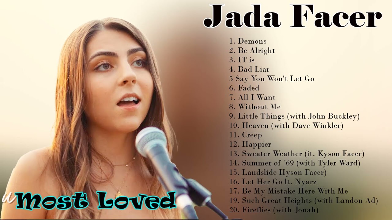Jada Facer Cover Compilation 2023 #jadafacer  #top20