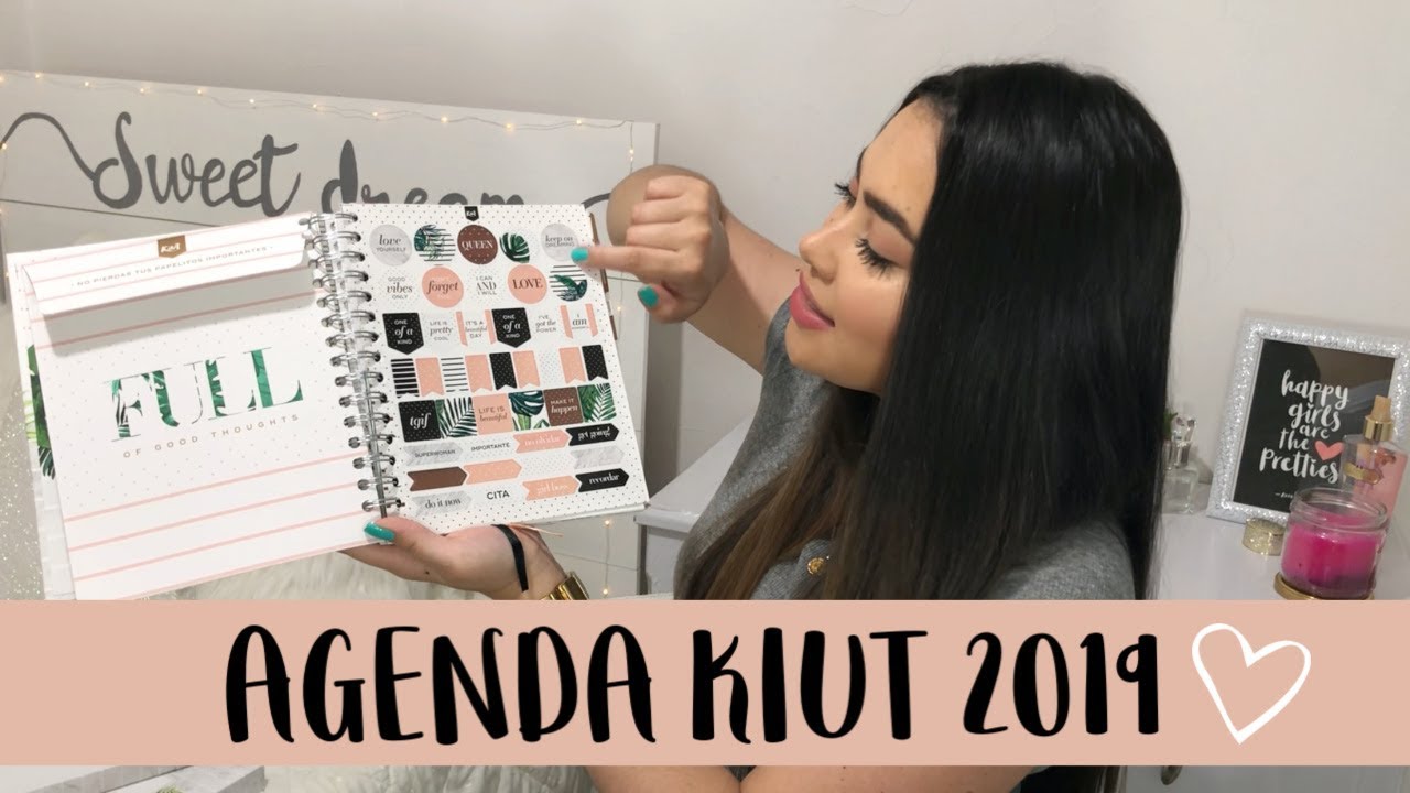 Agenda kiut 2019♡ | Mariana Herrera