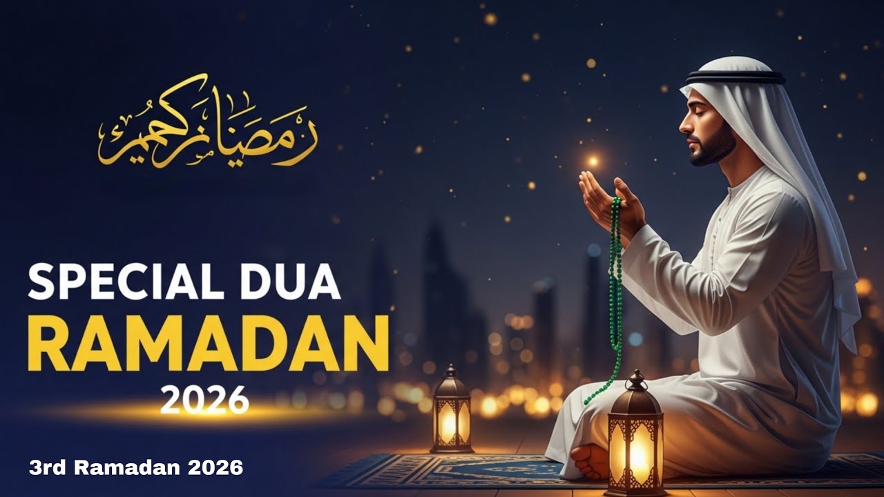🌙 Ramadan 2026 Dua | Powerful دعاء رمضان for Blessings & Peace 🤲✨
