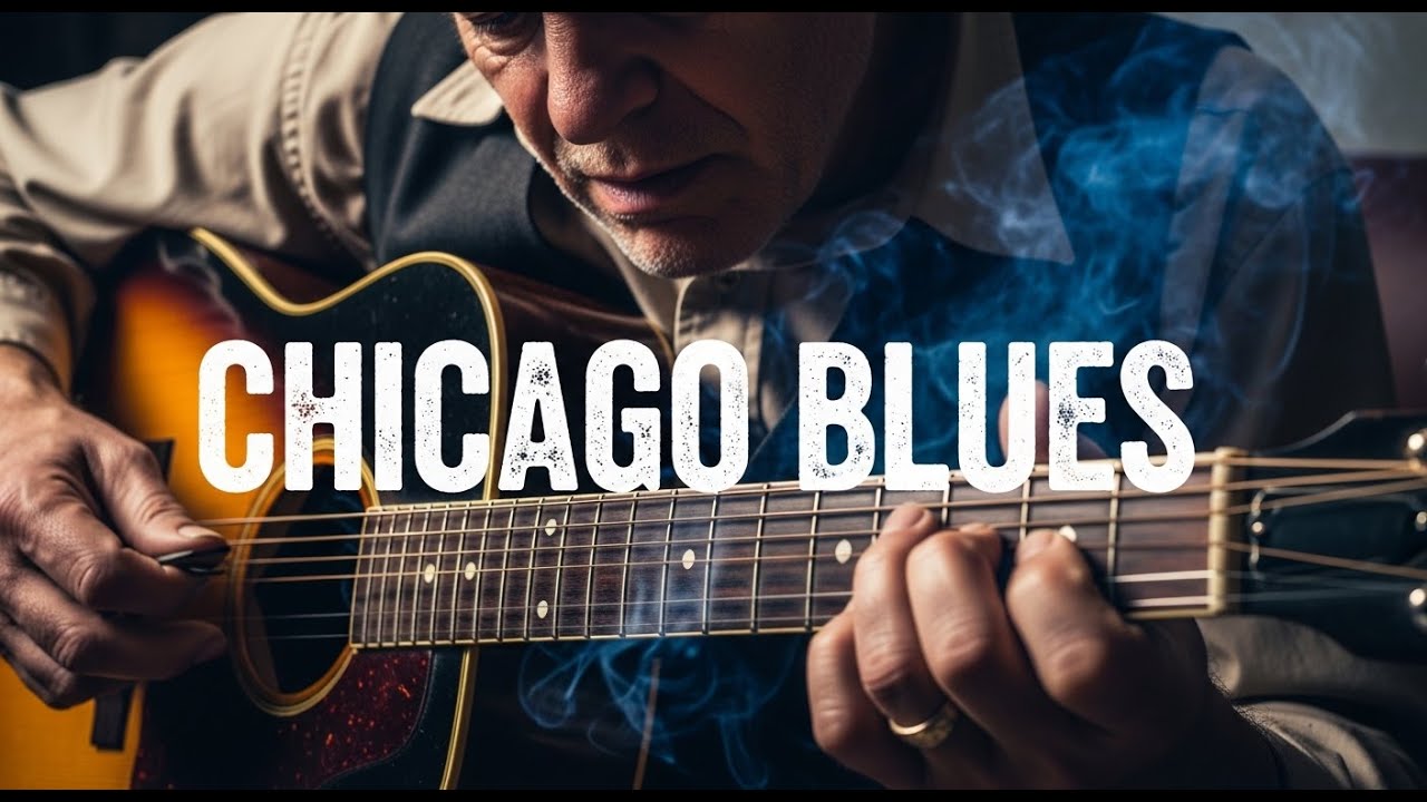 Chicago Blues & Slow Blues Mix – Soulful Guitar for Lonely Late Nights