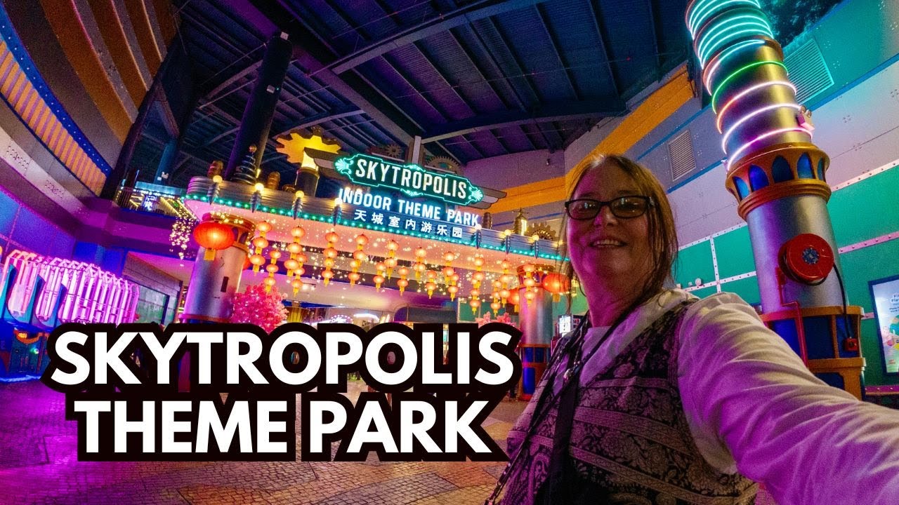 Skytropolis Indoor Theme Park Genting Highlands | Thrill Rides & the Most Insane Rollercoaster