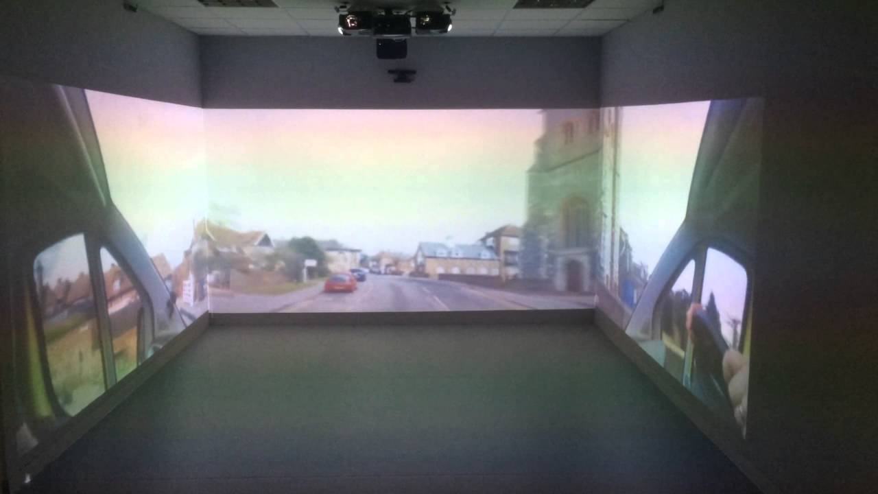 Immersive Driving in classroom -