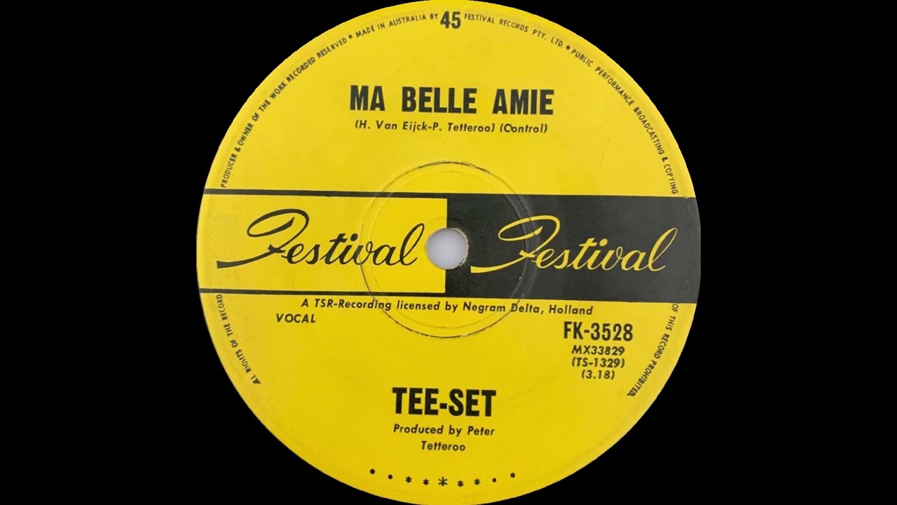 1970: Tee-Set - Ma Belle Amie - mono 45