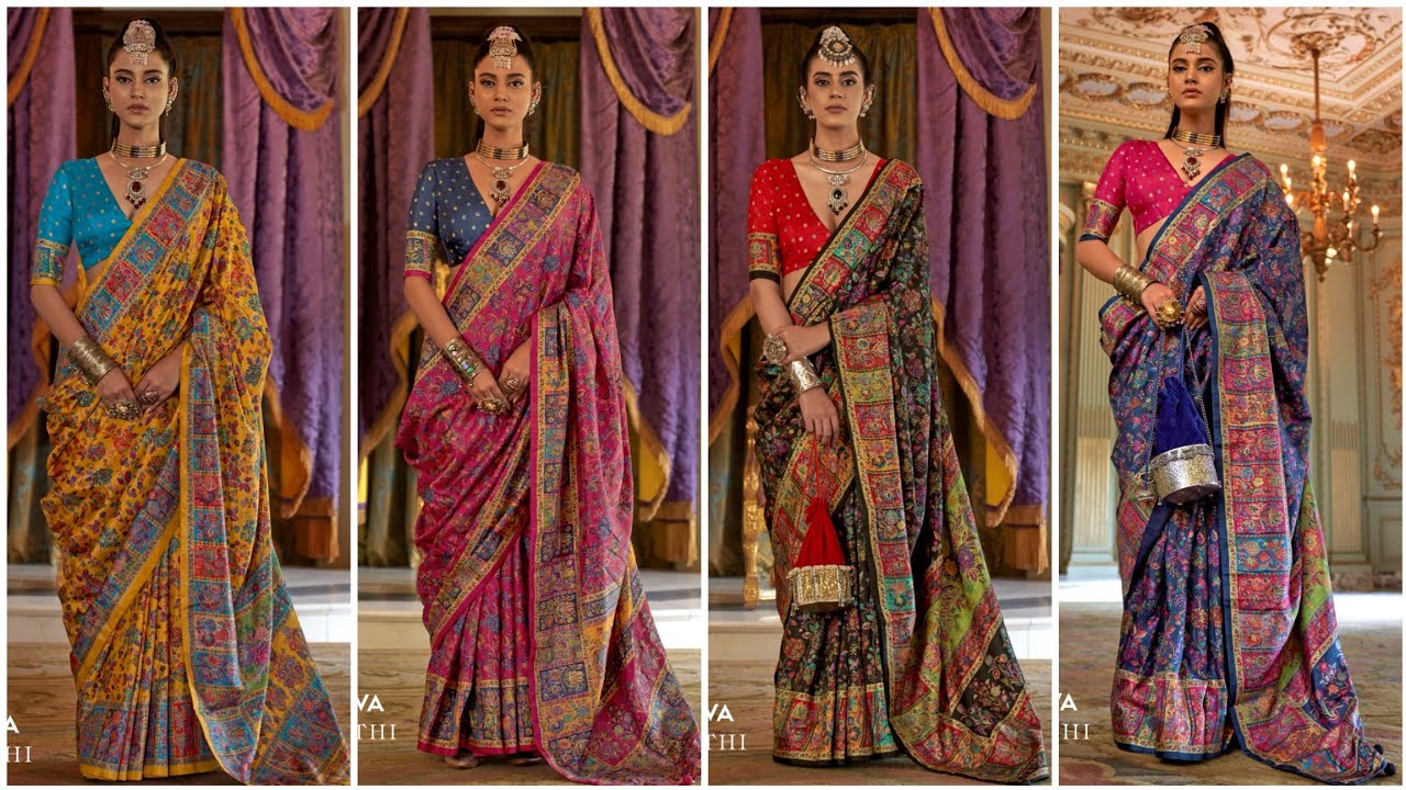 Latest Pure Tussar Silk Premium Sarees Collection | Designer Blouse | Wholesale price 