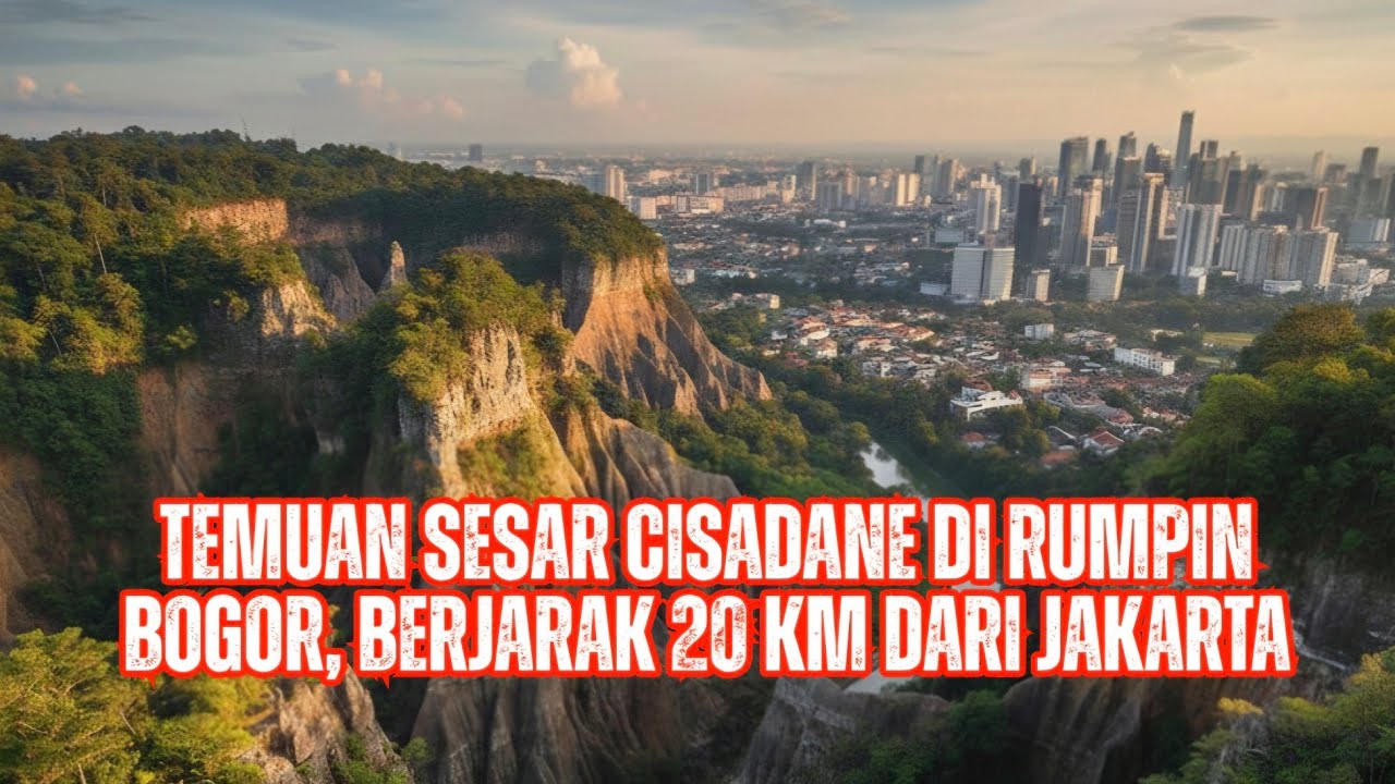 Temuan Sesar Cisadane di Rumpin Bogor, Berjarak 20 Km dari Jakarta | Bagana Update