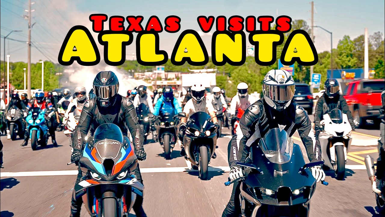 HUGE MOTORCYCLE MEET - ATLANTA