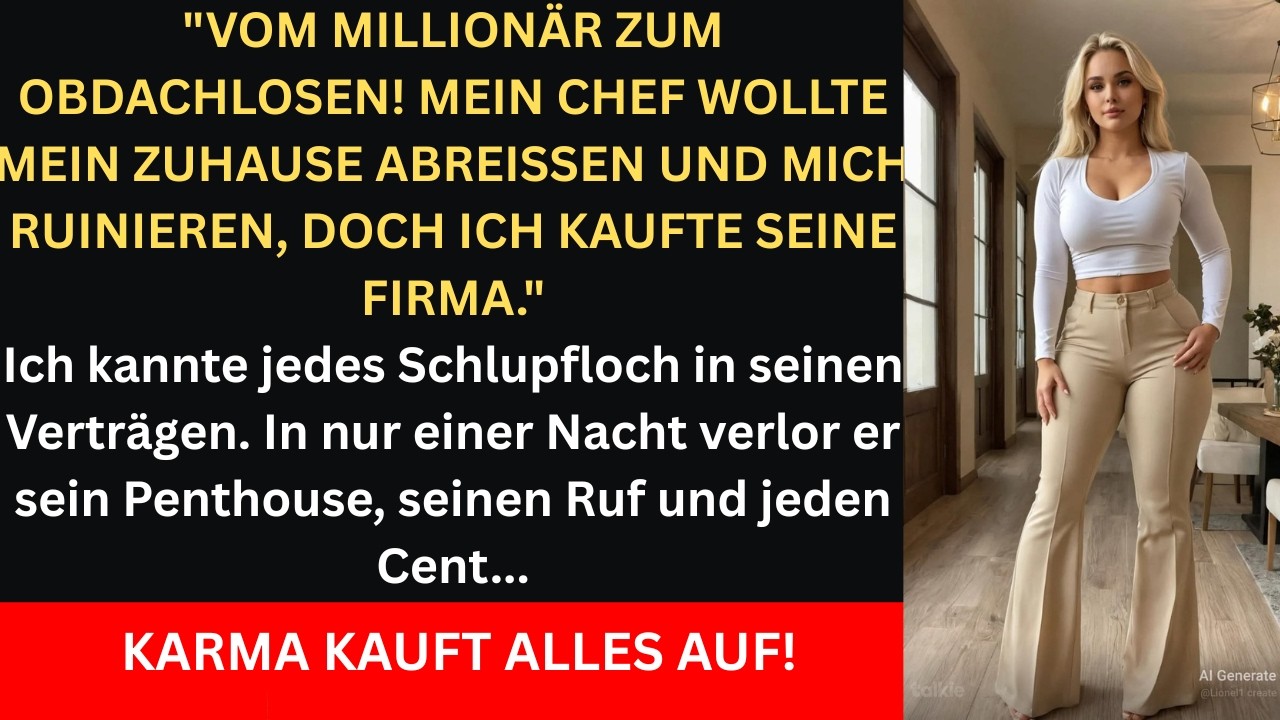 VOM MILLIONÄR ZUM OBDACHLOSEN!  Er wollte mein Zuhause stehlen (Teil 23)
