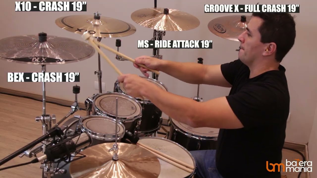 Comparativo Crashes Orion 19' - BEX, X10, MS, GROOVE X.