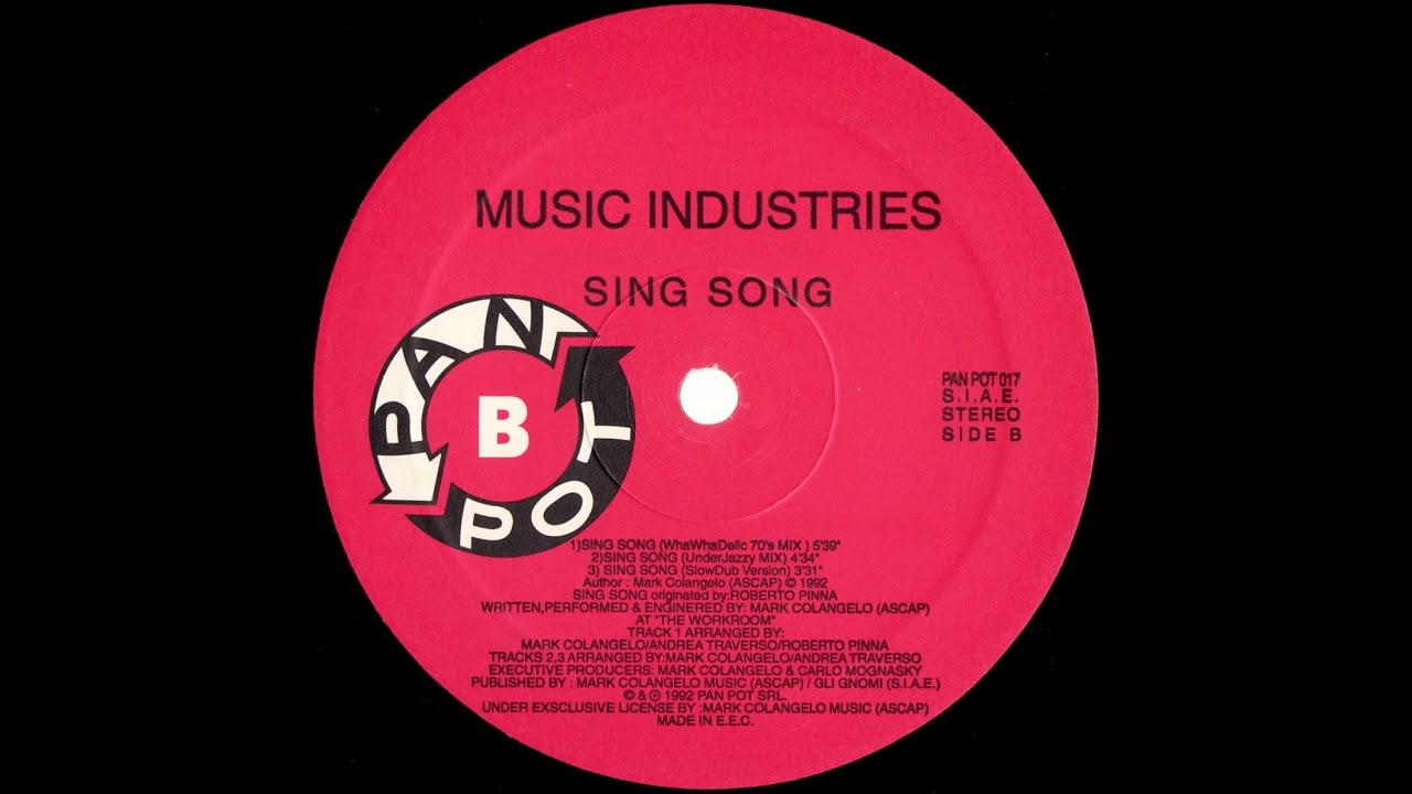 Music Industries - Sing Song (7