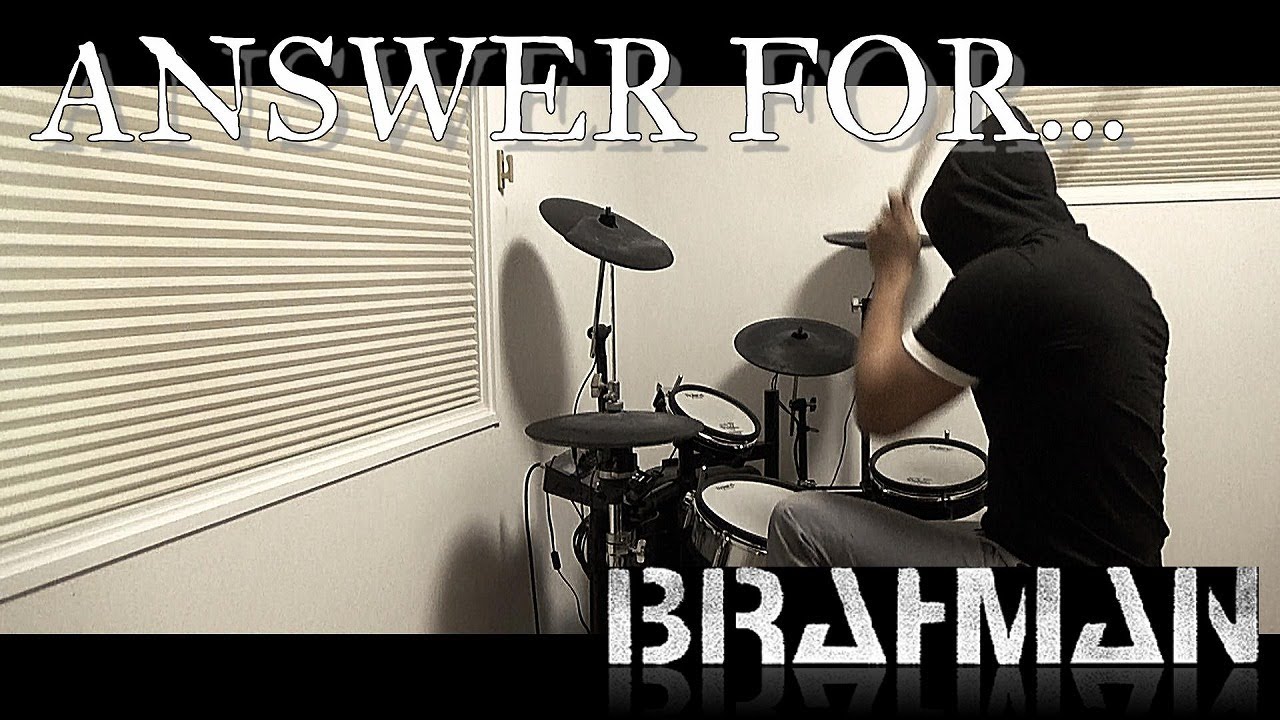 ANSWER FOR・・・ / BRAHMAN ドラム 叩いてみた【DRUM COVER】