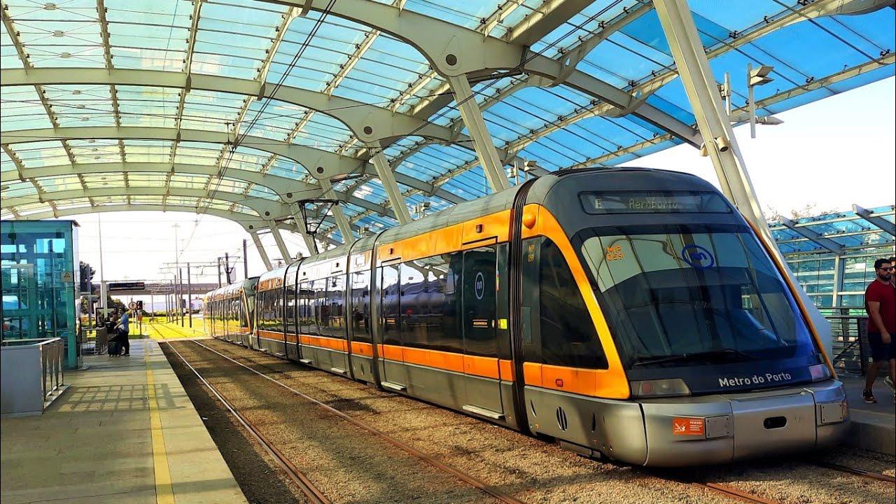 Metro Porto em Matosinhos Aeroporto e Porto