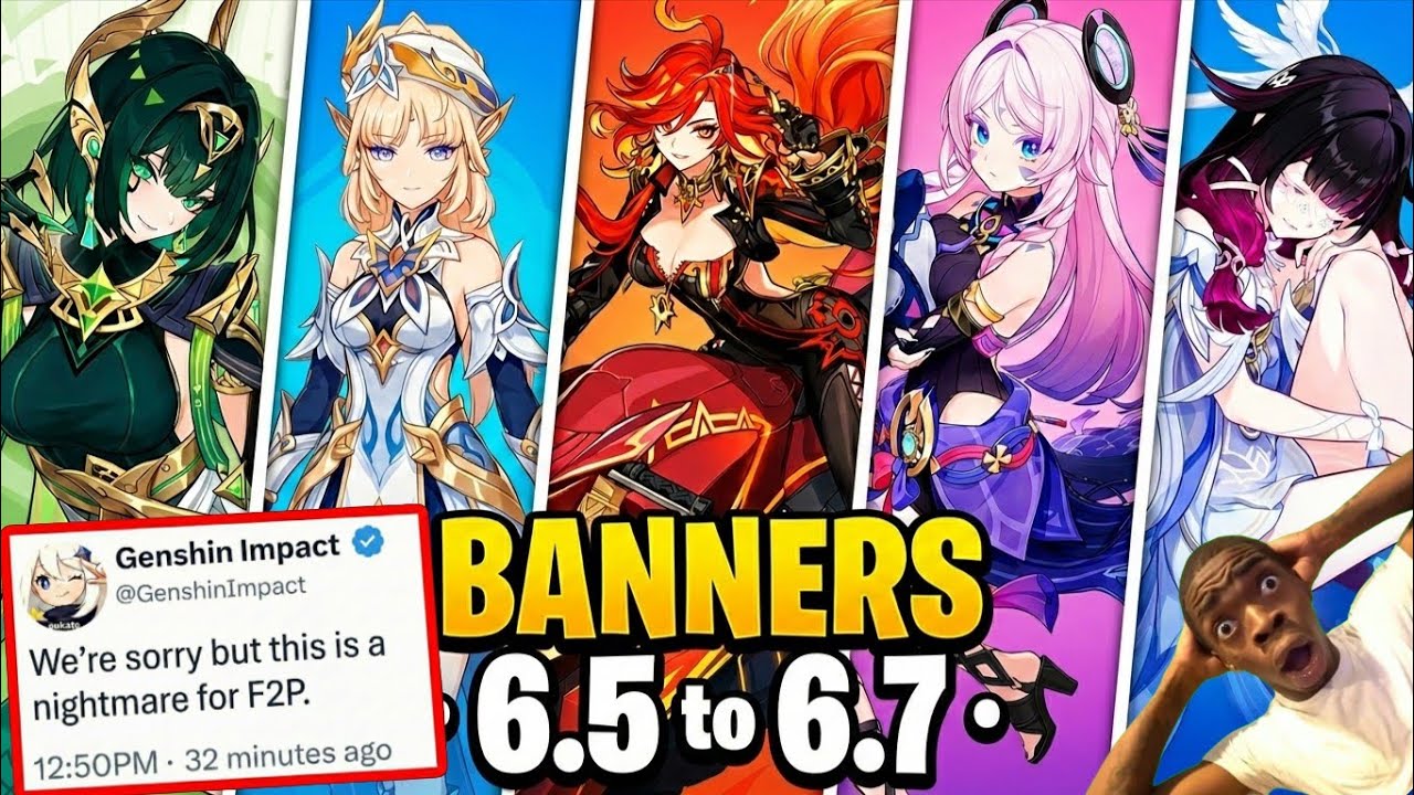 UPDATED 6.5&ndash;6.7 BANNERS + 6.9 EXPANDED ROADMAP! New Characters & Reruns - Genshin Impact