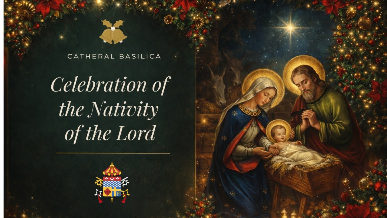 Celebration of the Nativity of the Lord | Christmas Midnight Mass – Live
