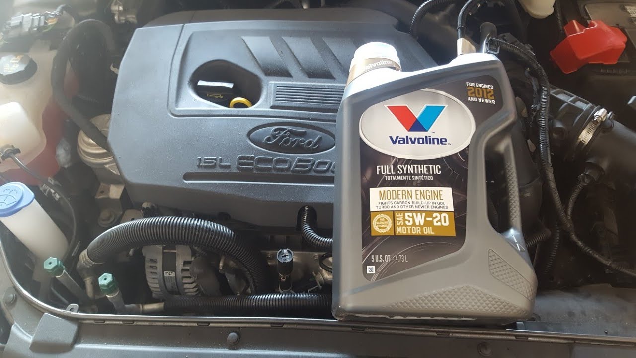How to change the oil on a 2013-2017 ford fusion 1.5L