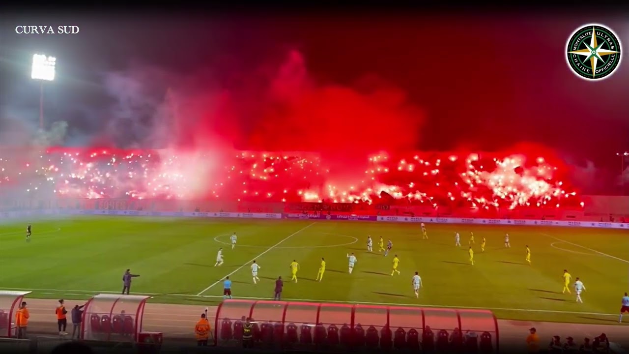 🔥كراكاج عالمي من جماهير الرجاء يُبهر العالم - CURVA SUD