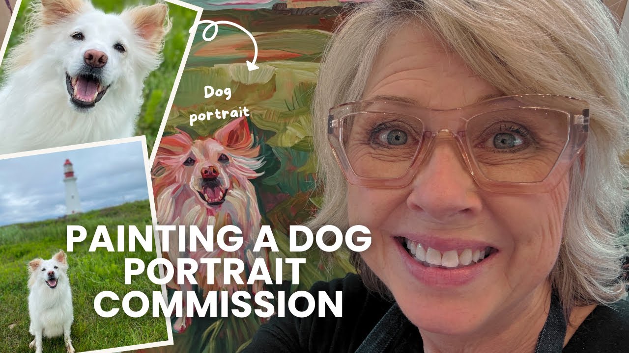 Puppy Painting That Made The Client Cry!