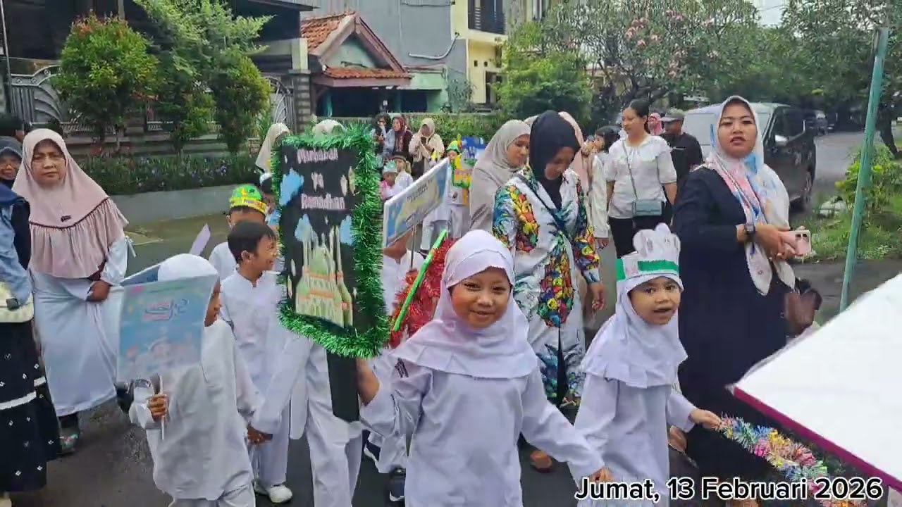 Pawai Menyambut Ramadhan 1447H