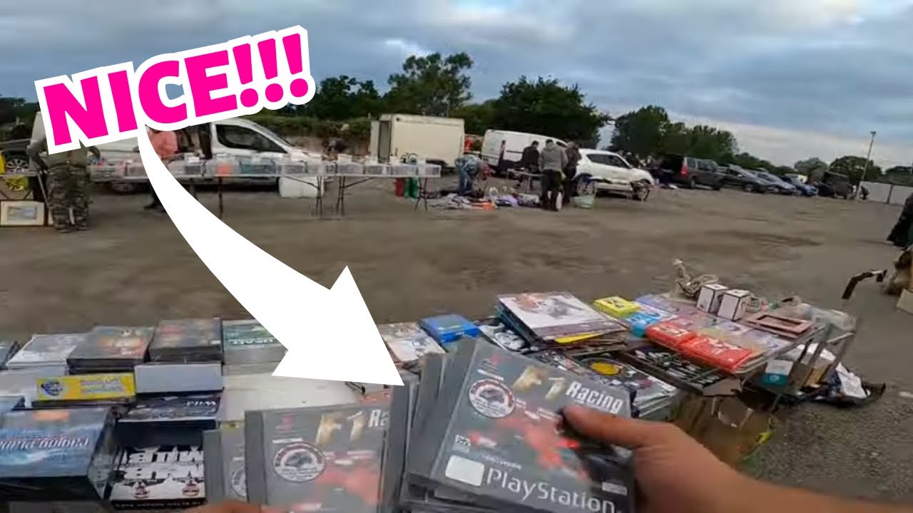 SEALED PS1 GAMES & VERY VALUABLE BOXSET!!!! CARBOOT SALE FINDS