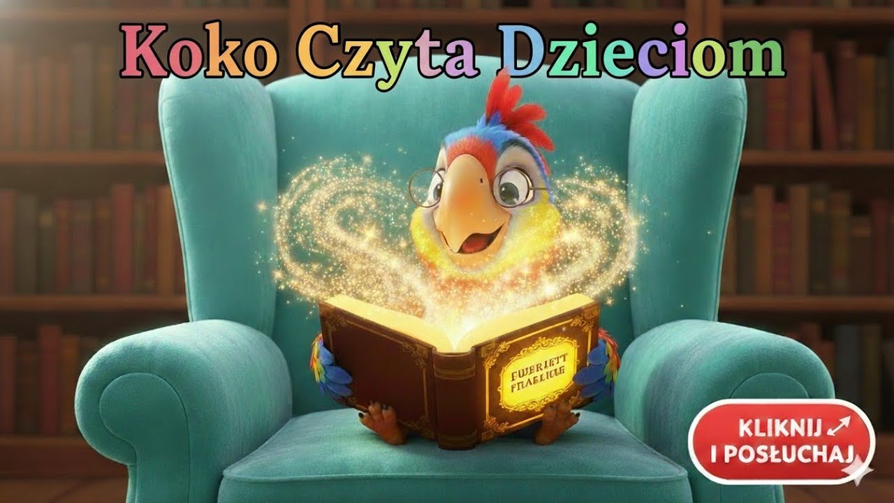 Czy znasz 3 Magiczne Słowa? Opowiada Papuga Koko 🌈 Bajka dla Dzieci