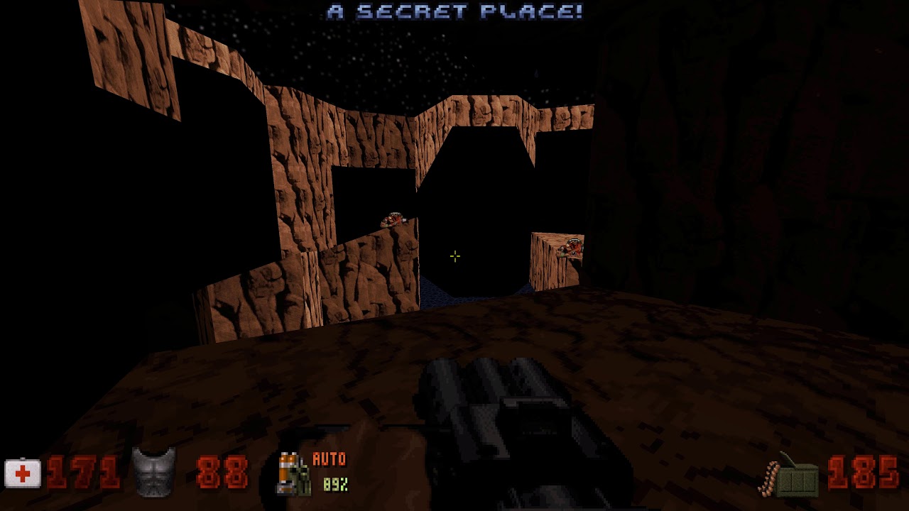 Duke Nukem 3D - E1L4 Toxic Dump - All Secrets UHD 4K
