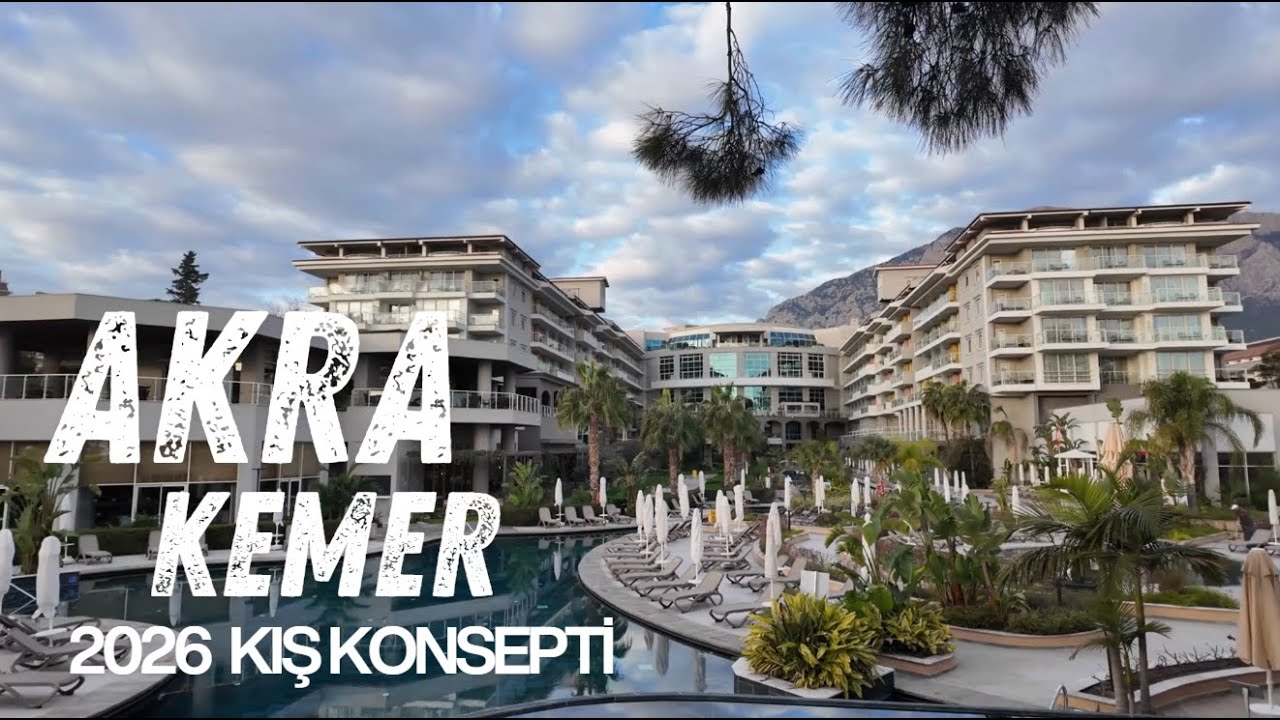 Akra Kemer Hotel 2026 Vlog. Yüksek Memnuniyet Hizmeti ile Kış Konsepti ve tüm Detaylar..