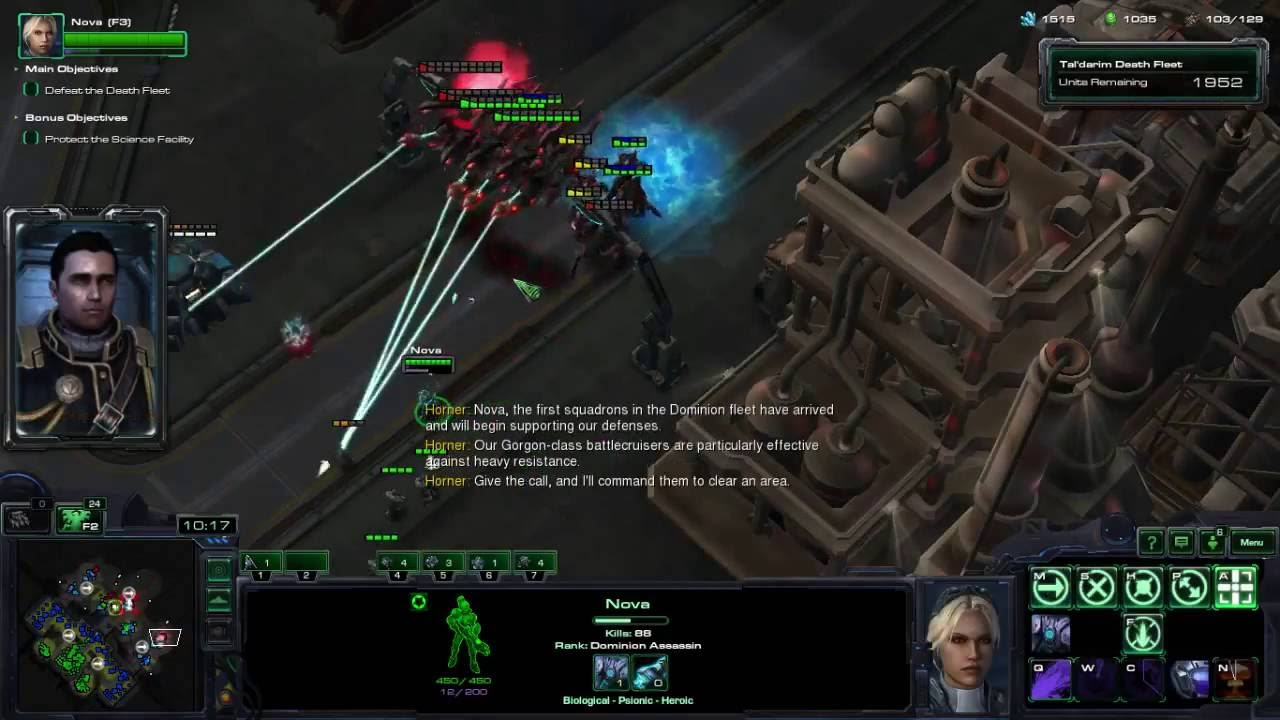 Starcraft LotV Nova Covert Ops - Dark Skies (Brutal, All Achievements + Bonus)