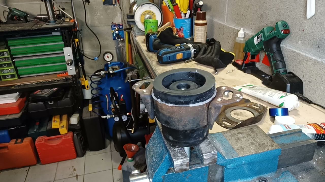 Fiat 242 Citroen C35 revisione supporti motore