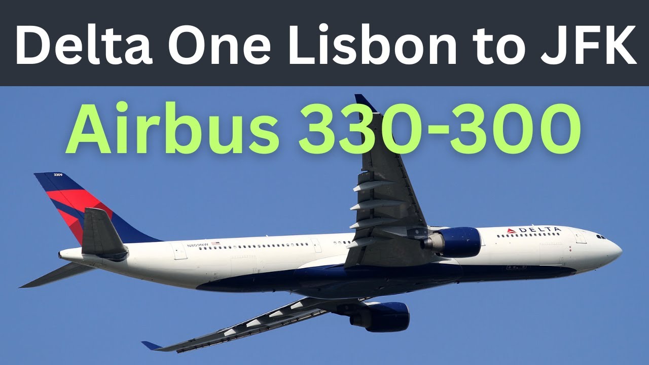 Delta One-  Lisbon to New York's JFK, Airbus A330-300:  Delta One Business Class Experience