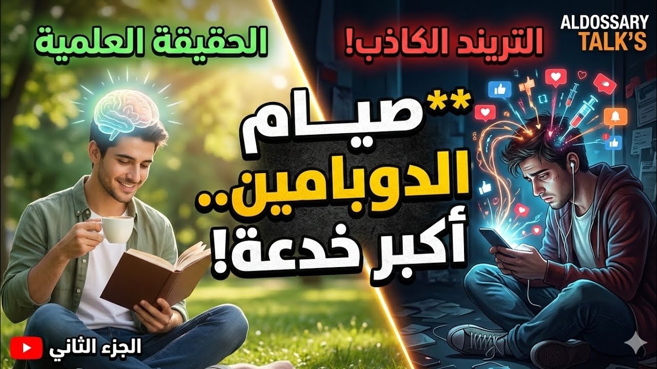 Aldossary Talk's episode 19 صيام الدوبامين الجزء التاني مع البروفيسور ممدوح الدوسري 