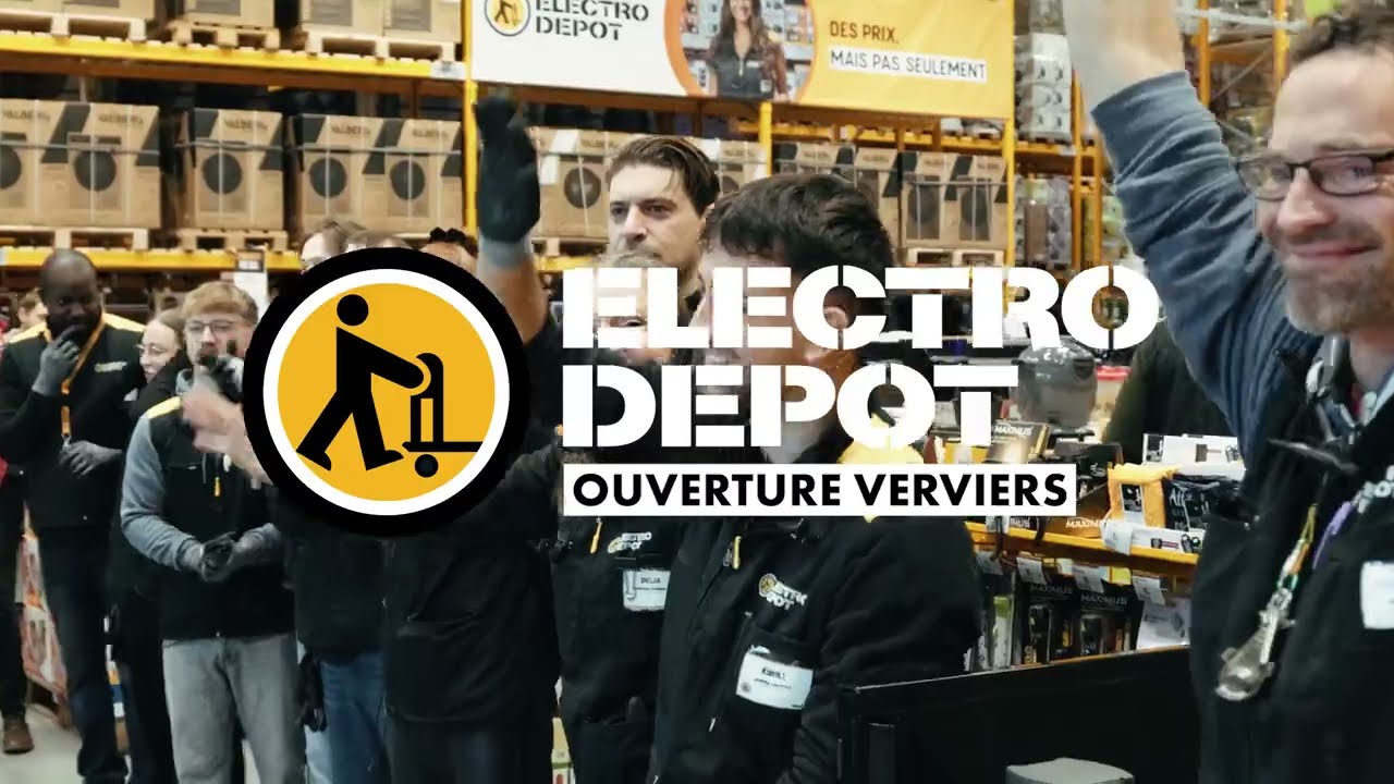 Ouverture Electro Depot Verviers