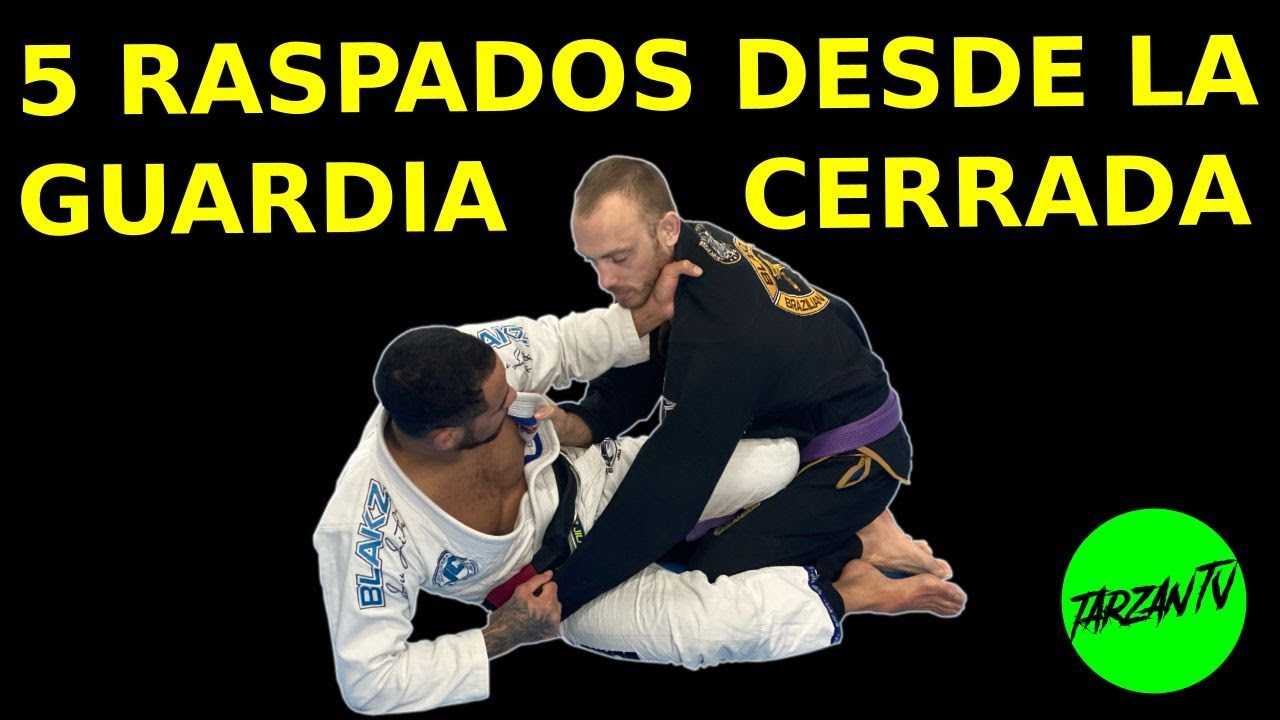Raspado desde la guardia cerrada PARA JIU-JITSU