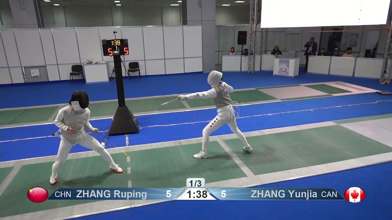 2023 Day04 T08 03 F F Individual Cadet Plovdiv BUL CHM GREEN ZHANG CAN vs ZHANG CHN