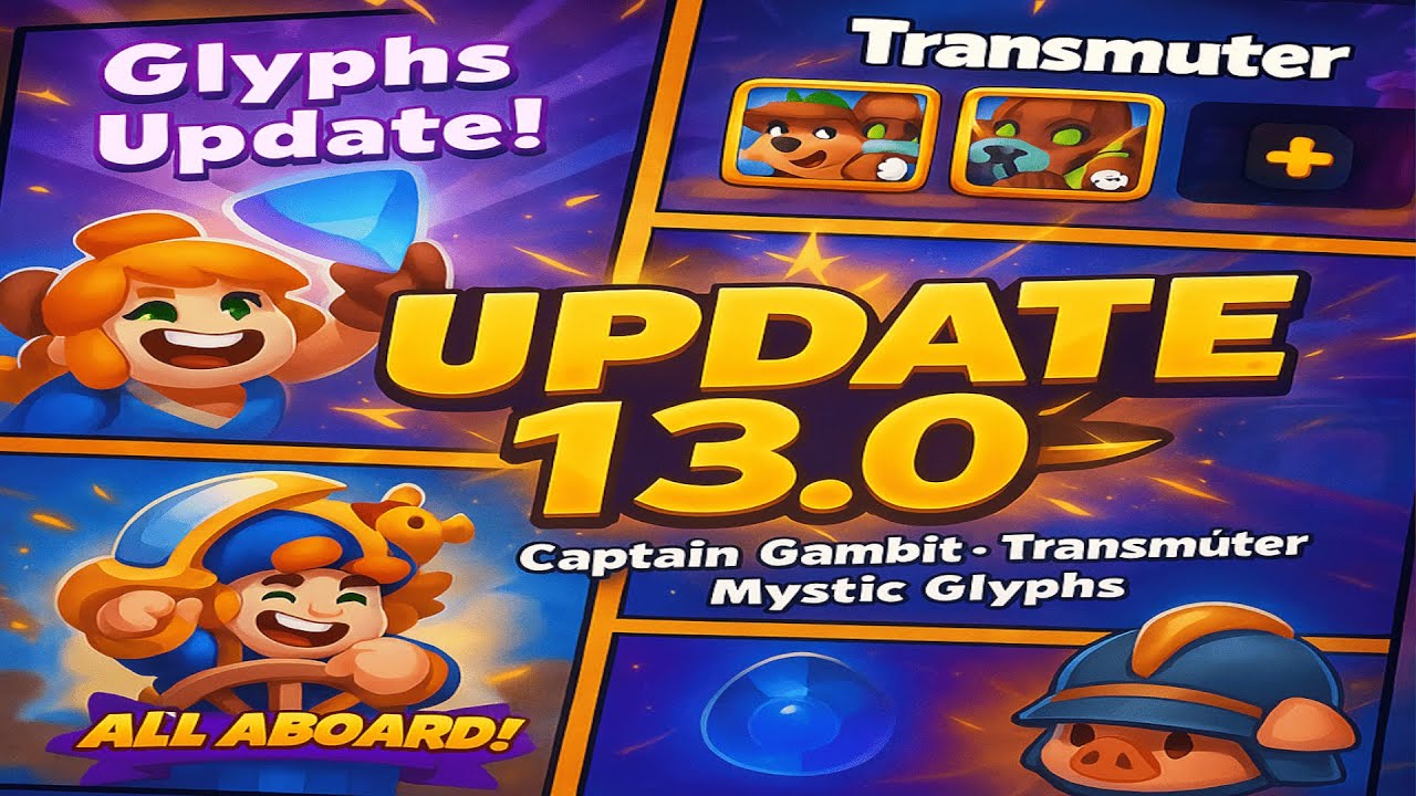 Castle Duels 13.0 Update – Neuer Daily Mode, Transmuter & mystische Glyphen ! 🔥