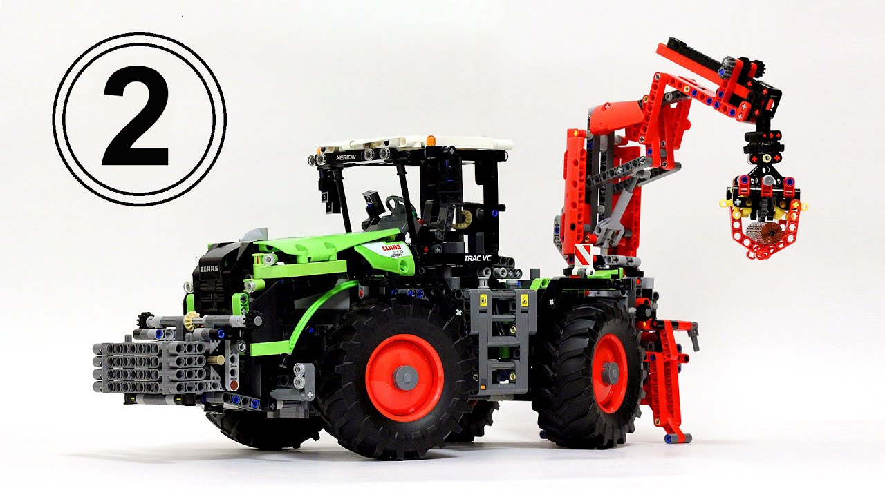 ЛЕГО Техник 42054 Трактор – Обзор 2 / LEGO Technic 42054 Claas Xerion 5000 Trac VC – Review 2