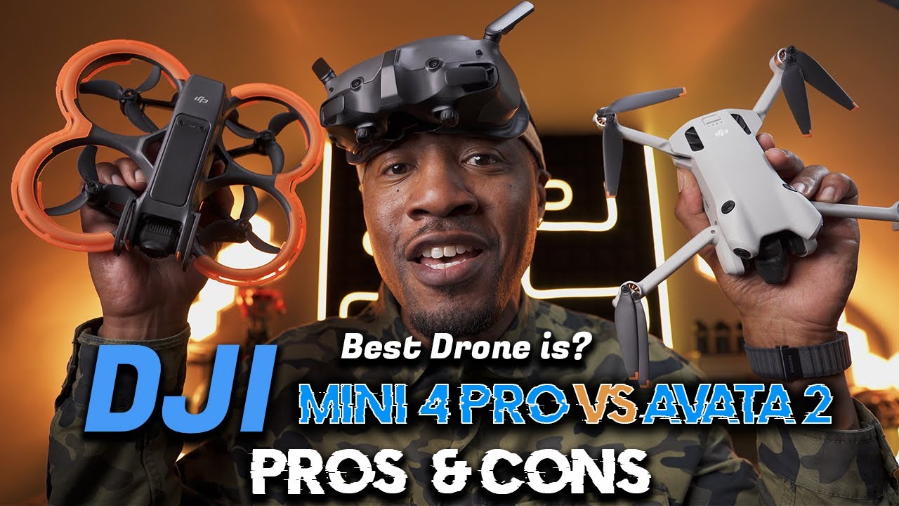 DJI Mini 4 Pro против DJI Avata 2