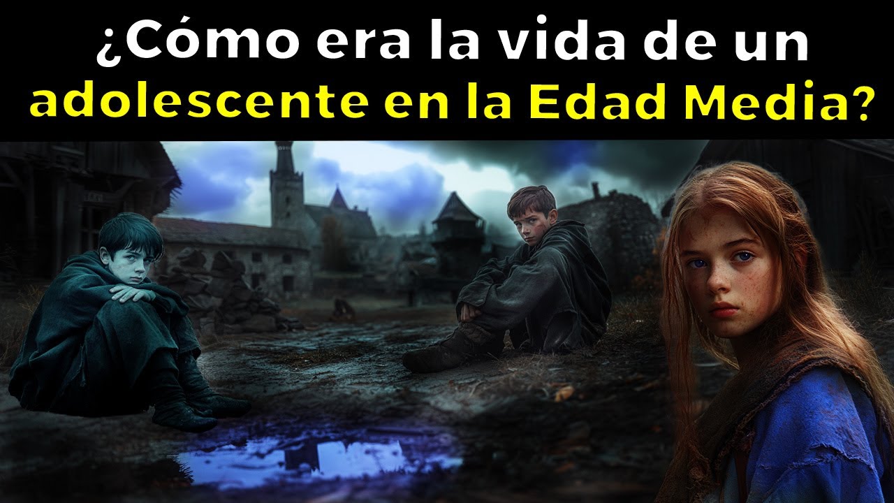 Así era la vida de un adolescente en la Edad Media, la época con las costumbres más extrañas