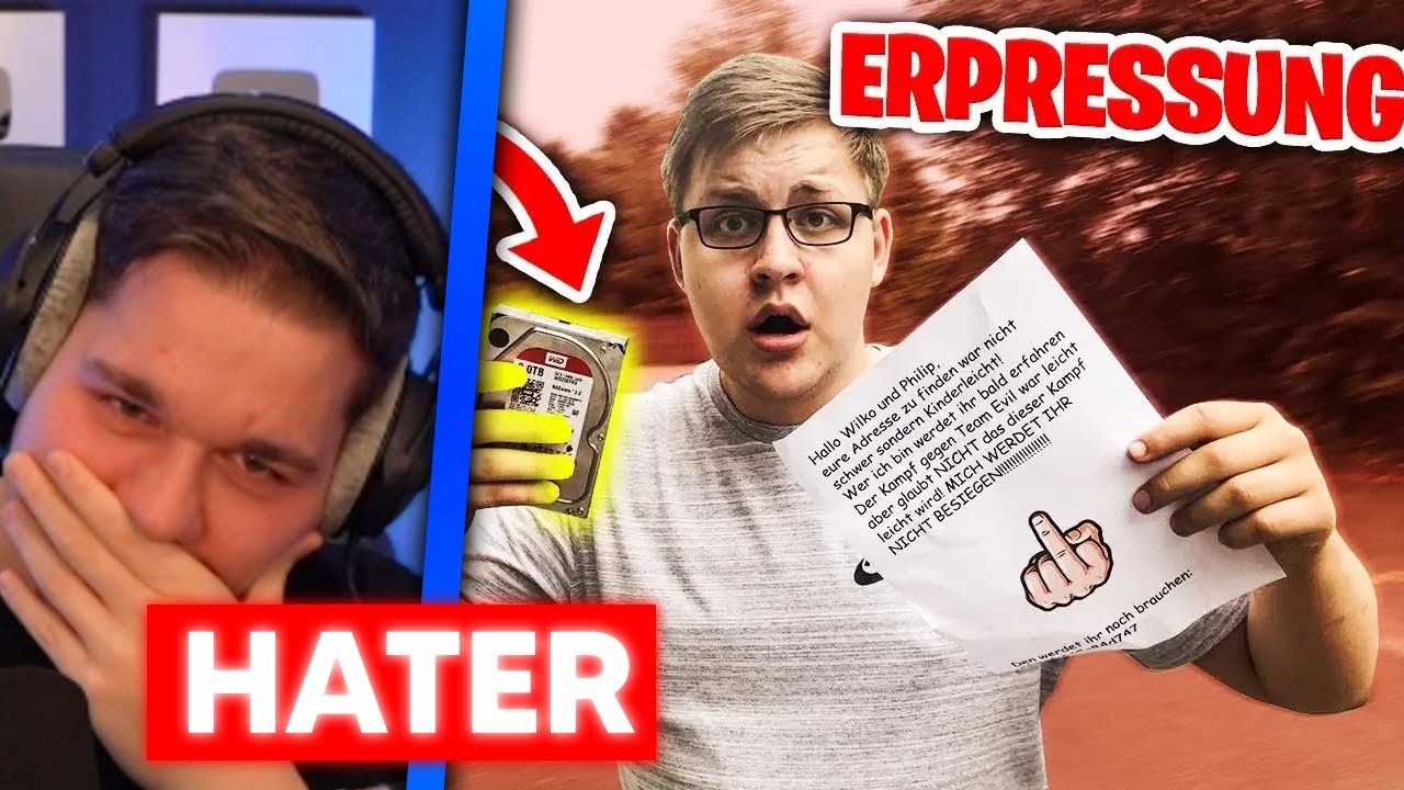Der HATER schickt Festplatte ?