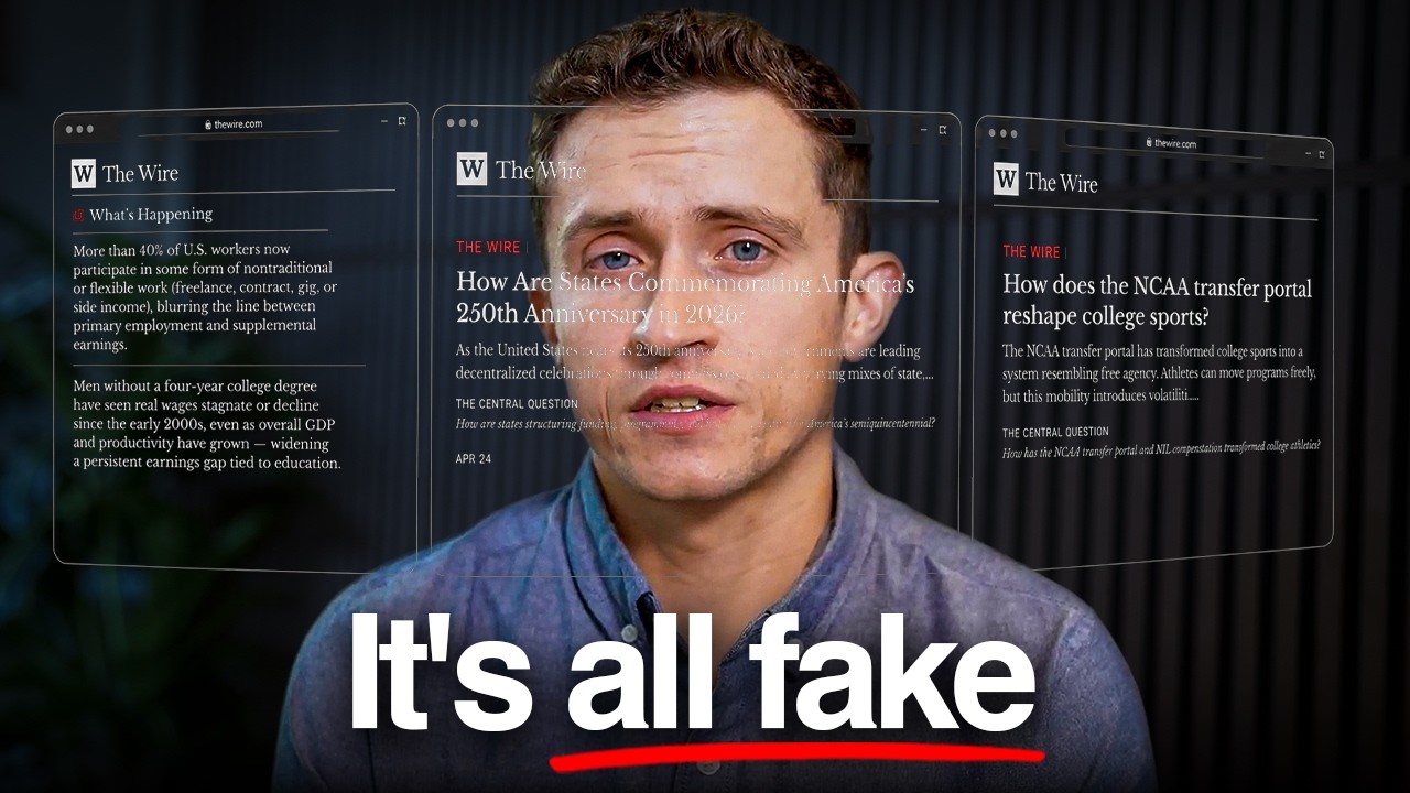I Investigated a Fake AI Newsroom. It Led Me to OpenAI's Super PAC.