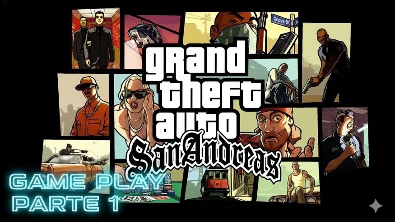 GTA SAN ANDREAS: DA GROVE STREET AO FIM! (Modo Carreira) Parte 1 #001