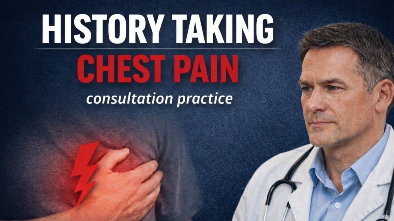 Chest Pain History in English: Speak Like an Emergency Doctor (B2–C1) 