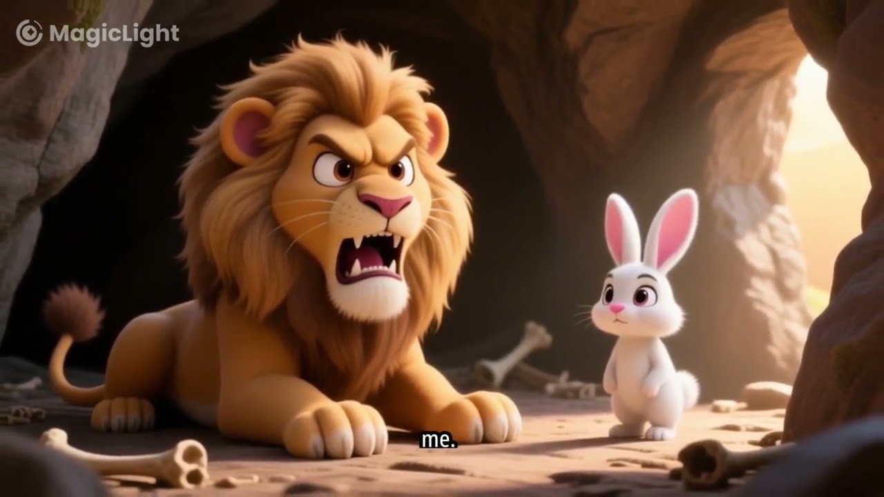 🐰 The Clever Rabbit and the Lion
