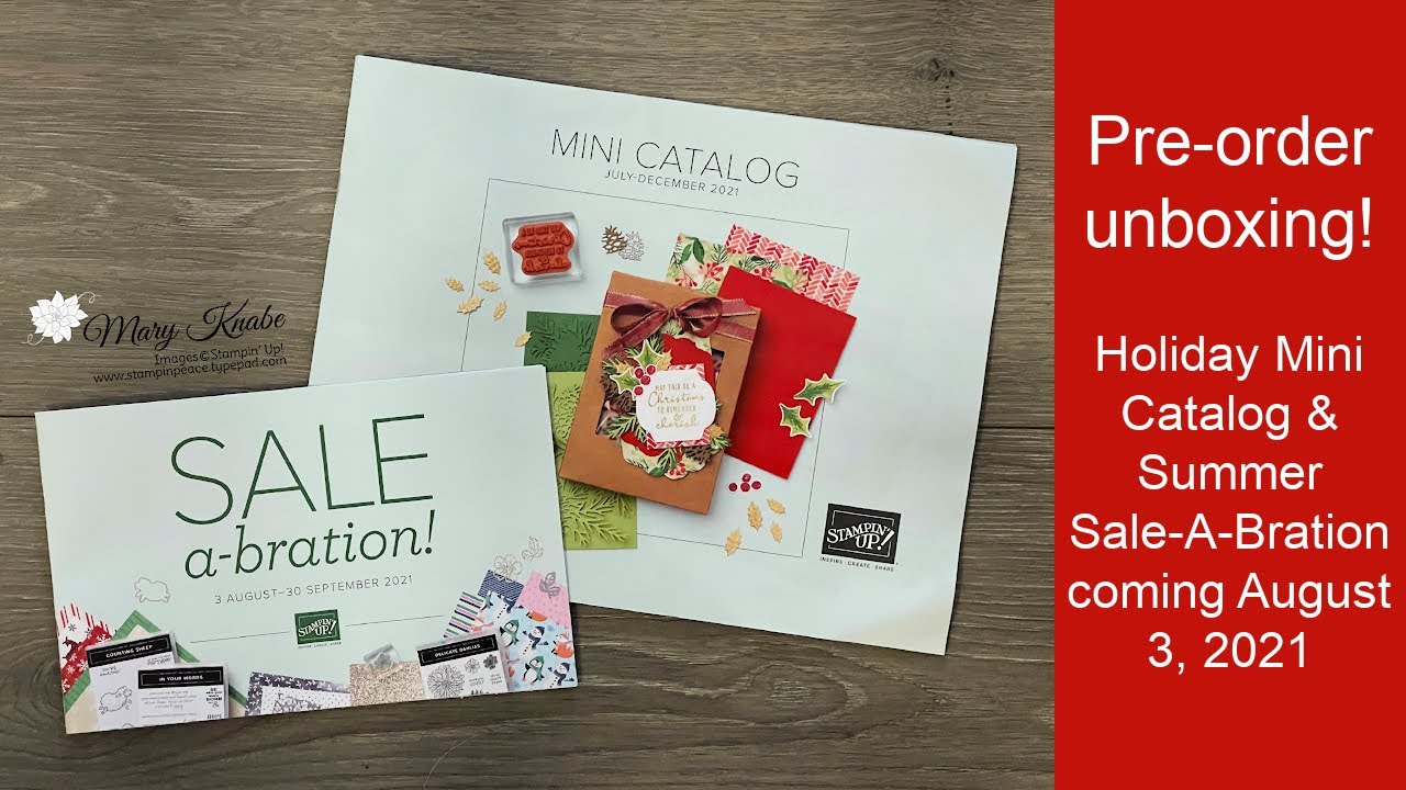 2021 Holiday Mini Catalog & Summer SAB Sneaks Peeks