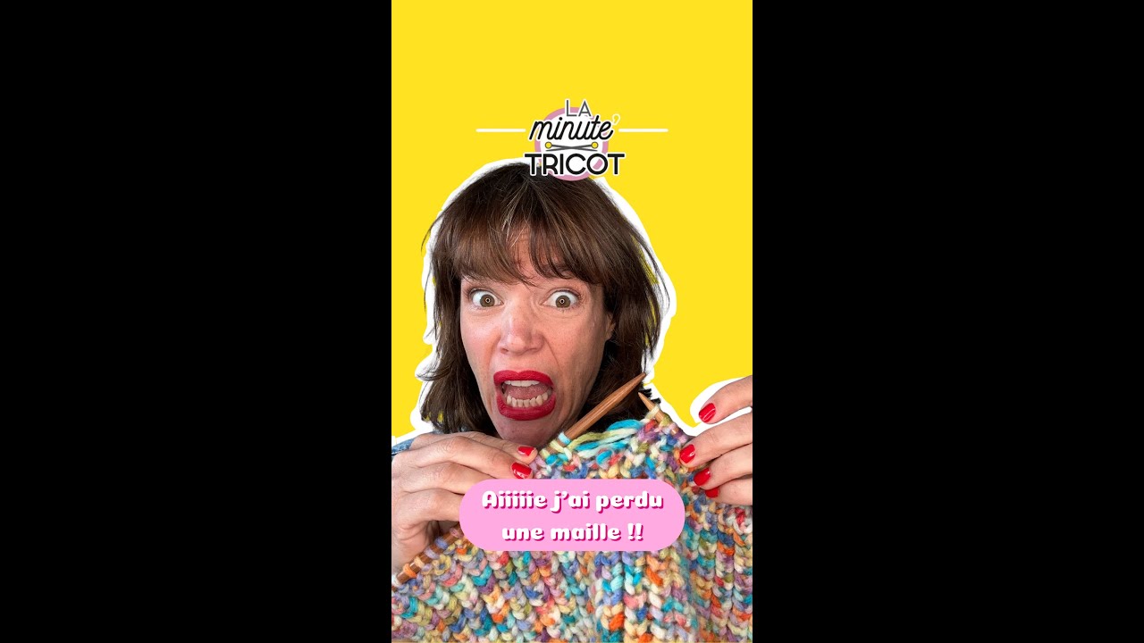 Minute Tricot - Aiiiiiie j'ai perdu une maille !!
