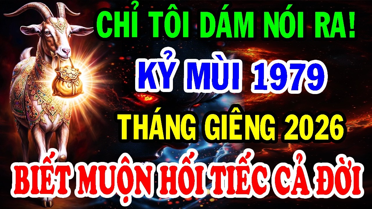 Tin Vui Chấn Động: Kỷ Mùi 1979 Tháng 1 Âm Bất Ngờ Được Thần Tài Ban Lộc, Biết Muộn Tiếc Nuối Cả Đời