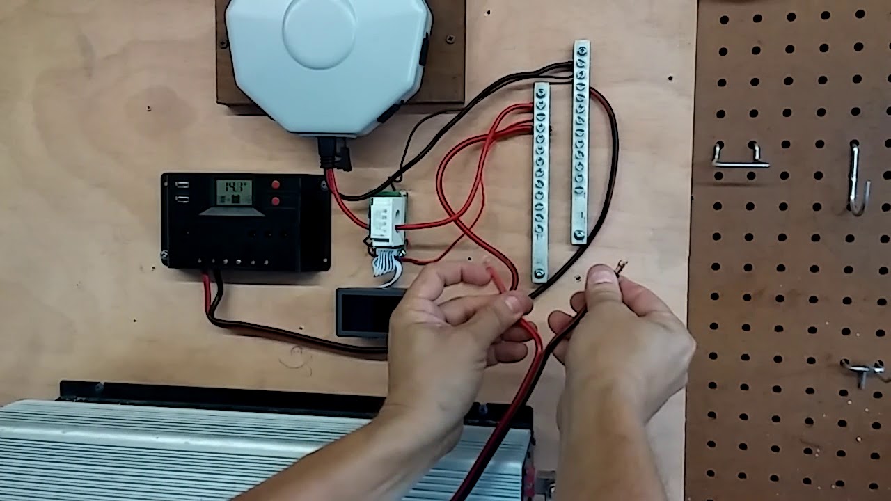 Maxing out Harbor Freight solar panels