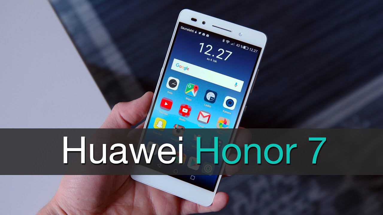 Huawei Honor 7 &mdash; plussat ja miinukset