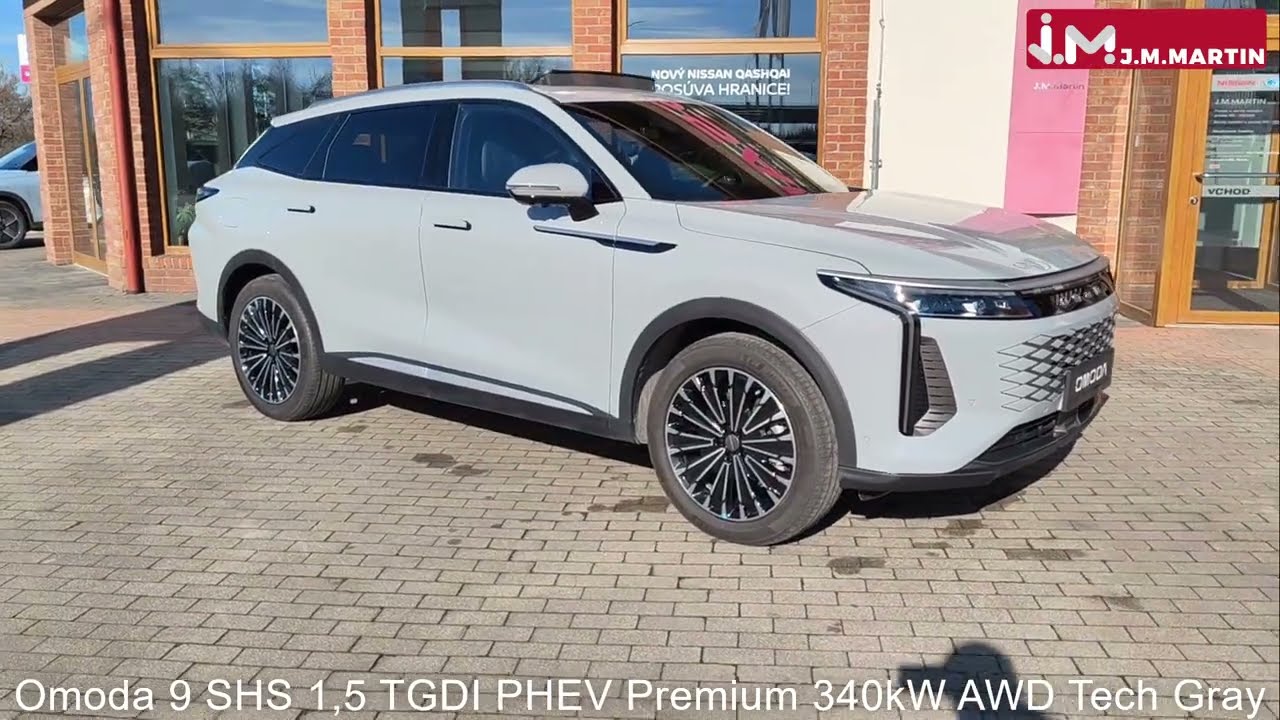 Omoda 9 SHS 1,5 TGDI PHEV Premium 340kW AWD Tech Gray